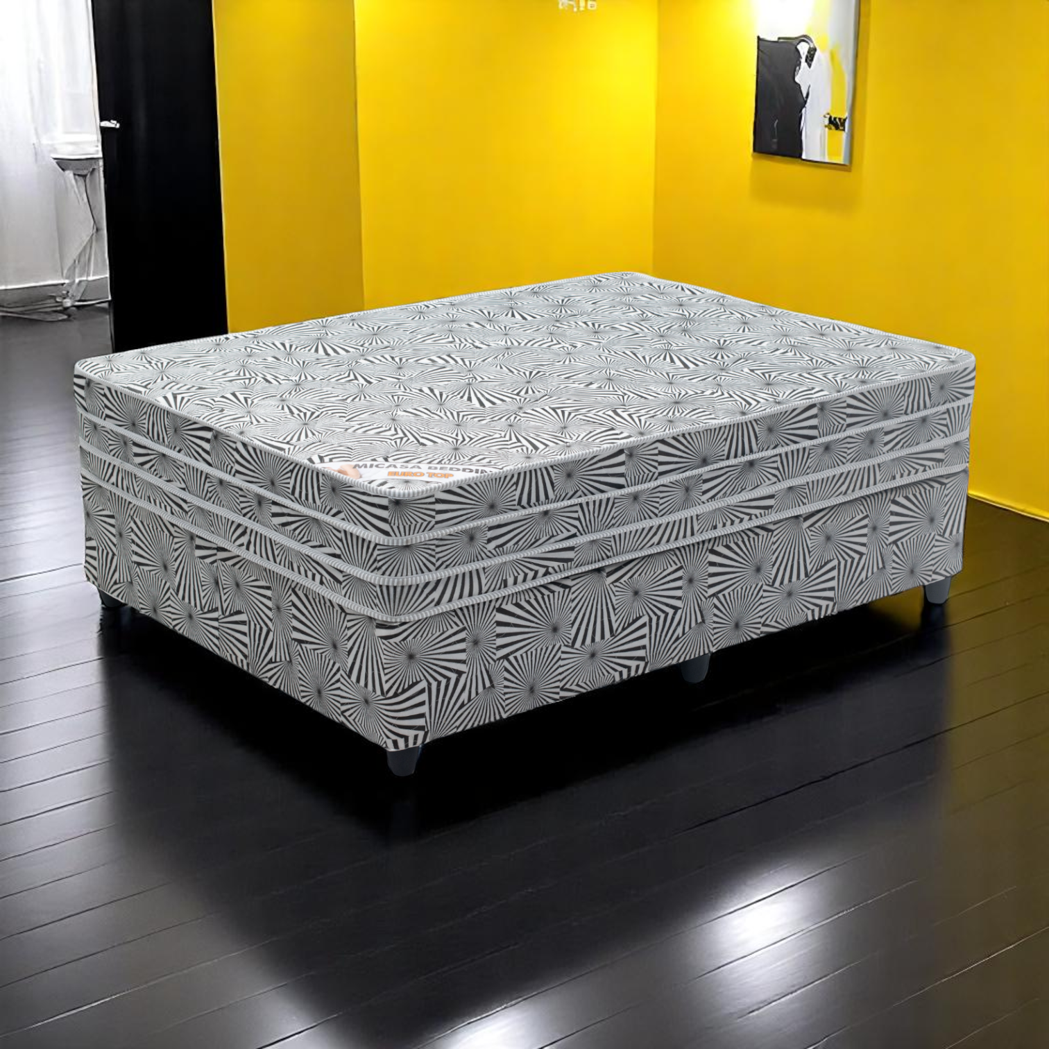 Zebra Euro Top Bed